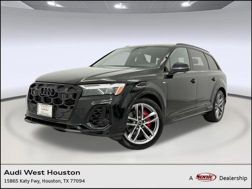 Mythos Black Metallic 2026 Audi Q7 55 Prestige