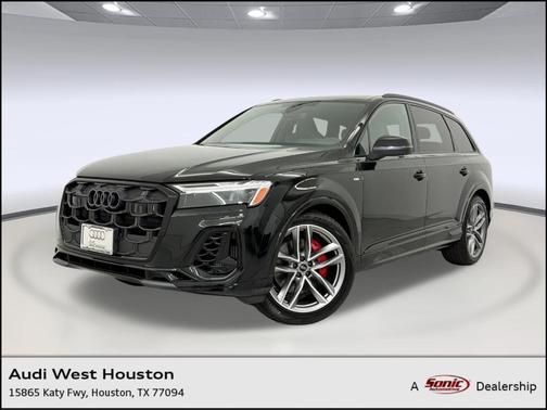 Mythos Black Metallic 2026 Audi Q7 55 Prestige