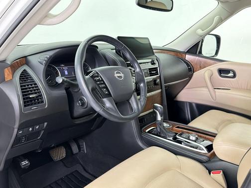 Aspen White Tricoat 2023 Nissan Armada SL 2WD