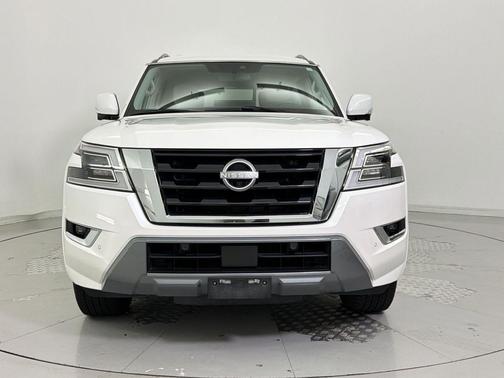 Aspen White Tricoat 2023 Nissan Armada SL 2WD