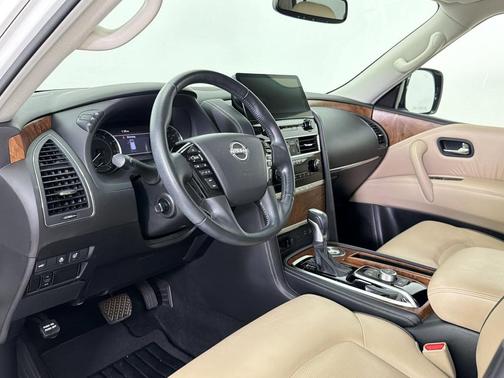 Aspen White Tricoat 2023 Nissan Armada SL 2WD