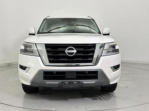 Aspen White Tricoat 2023 Nissan Armada SL 2WD