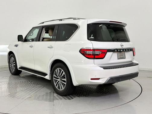 Aspen White Tricoat 2023 Nissan Armada SL 2WD