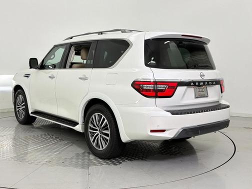 Aspen White Tricoat 2023 Nissan Armada SL 2WD