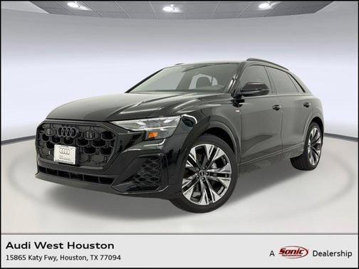 Mythos Black Metallic 2026 Audi Q8 55 Premium Plus