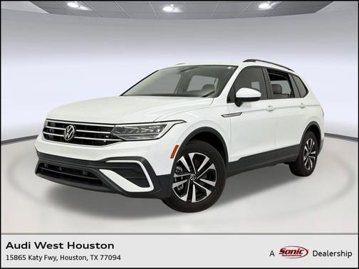 Pure White 2024 Volkswagen Tiguan 2.0T S