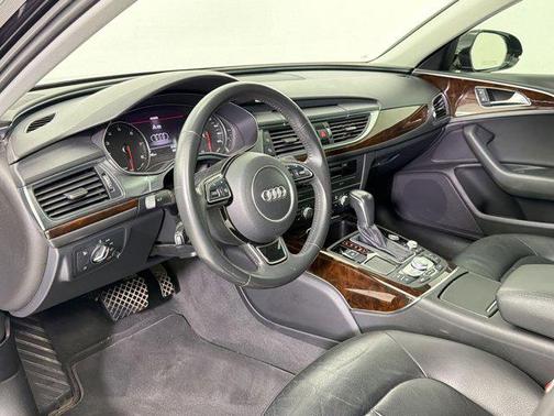 Black 2018 Audi A6 2.0T Premium