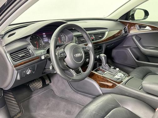 Black 2018 Audi A6 2.0T Premium