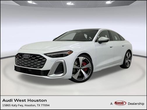 Glacier White Metallic 2026 Audi S5 Premium Plus TFSI quattro S tronic