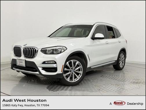 Mineral White Metallic 2019 BMW X3 sDrive30i