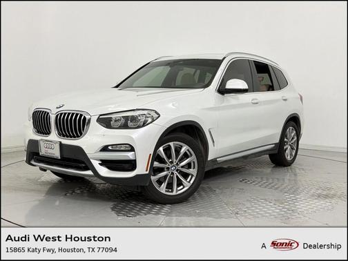 Mineral White Metallic 2019 BMW X3 sDrive30i