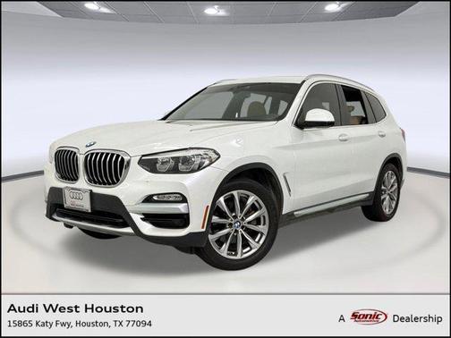 Mineral White Metallic 2019 BMW X3 sDrive30i