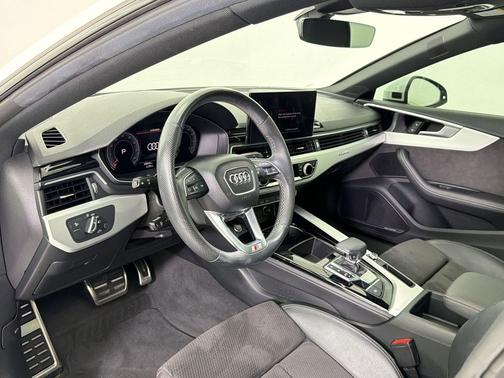 Glacier White Metallic 2021 Audi A5 Sportback 45 S Line Premium Plus
