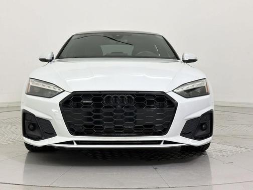 Glacier White Metallic 2021 Audi A5 Sportback 45 S Line Premium Plus