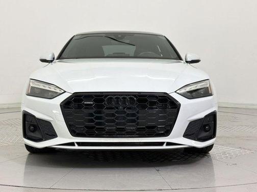 Glacier White Metallic 2021 Audi A5 Sportback 45 S Line Premium Plus