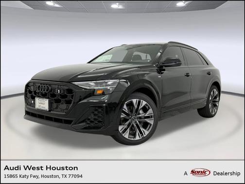 Mythos Black Metallic 2026 Audi Q8 55 Premium Plus