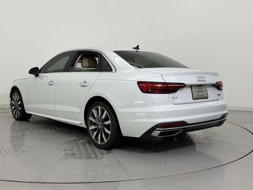 Glacier White Metallic 2023 Audi A4 40 Premium Plus