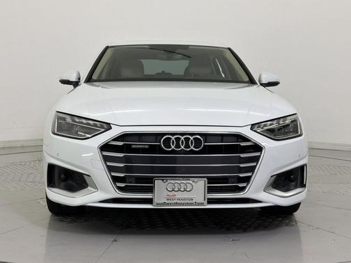 Glacier White Metallic 2023 Audi A4 40 Premium Plus