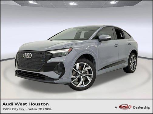 Pebble Gray 2024 Audi Q4 e-tron Premium Plus 50 quattro