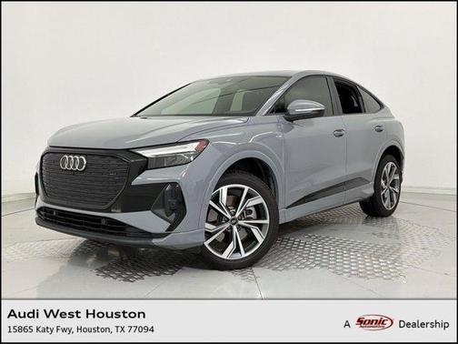 Pebble Gray 2024 Audi Q4 e-tron Premium Plus 50 quattro