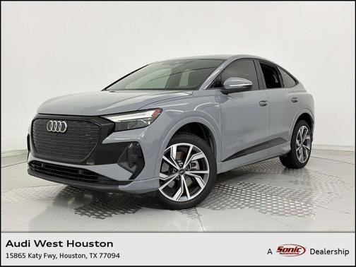 Pebble Gray 2024 Audi Q4 e-tron Premium Plus 50 quattro
