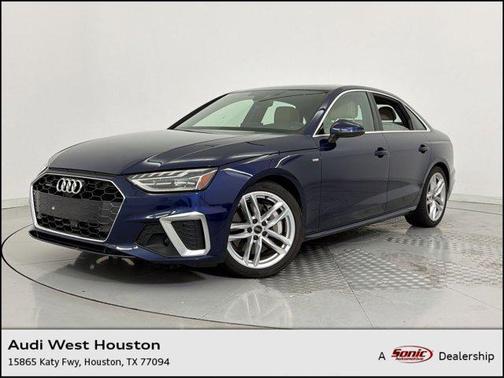 Navarra Blue Metallic 2024 Audi A4 45 S line Premium Plus
