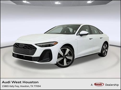 Glacier White Metallic 2026 Audi A5 Premium Plus TFSI quattro S tronic