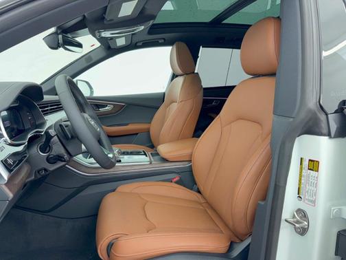 Carrara White 2027 Audi Q8 55 Prestige
