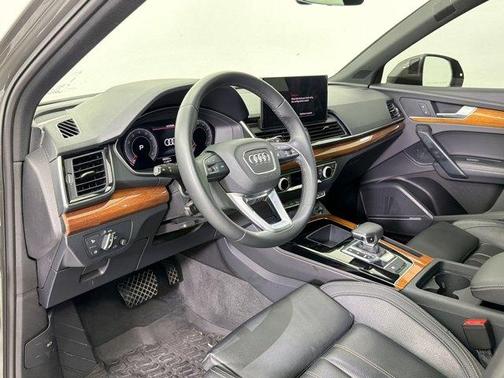 Gray 2023 Audi Q5 45 S line Premium Plus