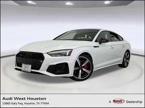 White 2024 Audi A5 Sportback 45 S Line Premium Plus