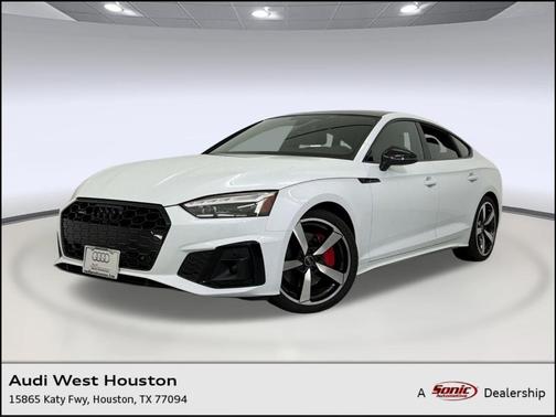 White 2024 Audi A5 Sportback 45 S Line Premium Plus