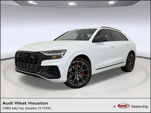 Glacier White Metallic 2023 Audi SQ8 4.0T Prestige