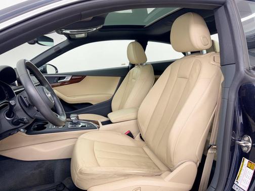 Blue 2018 Audi A5 2.0T Prestige