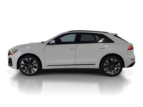 Glacier White Metallic 2026 Audi Q8 55 Premium Plus