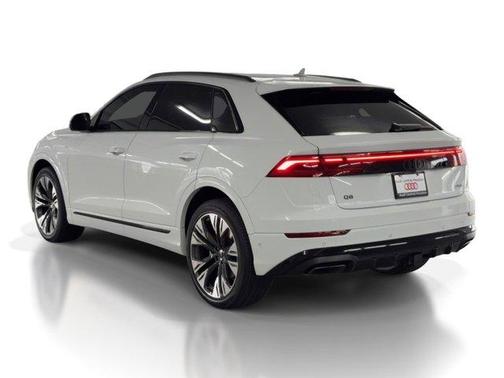 Glacier White Metallic 2026 Audi Q8 55 Premium Plus