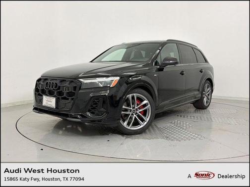 Mythos Black Metallic 2026 Audi Q7 55 Prestige