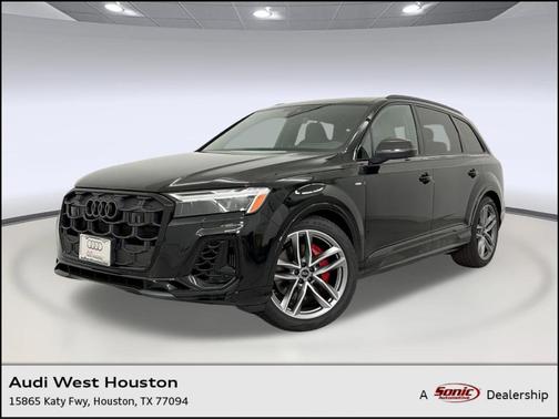 Mythos Black Metallic 2026 Audi Q7 55 Prestige