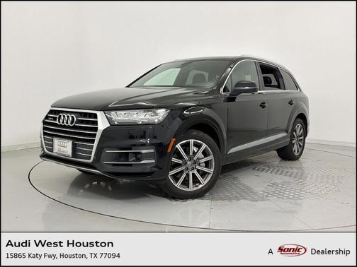 Night Black 2018 Audi Q7 3.0T Premium Plus