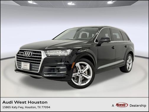 Black 2019 Audi Q7 55 Prestige