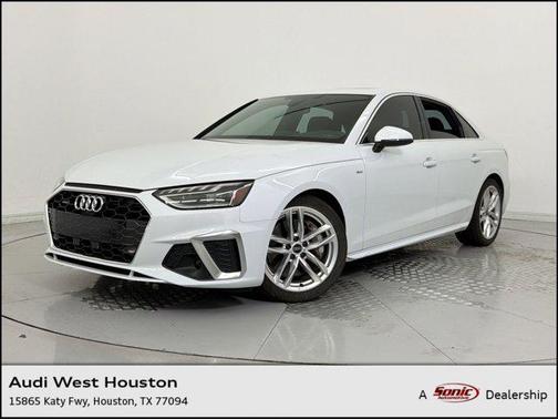 Glacier White Metallic 2023 Audi A4 45 S line Premium Plus