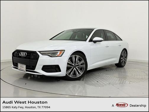 Glacier White Metallic 2023 Audi A6 45 Premium Plus