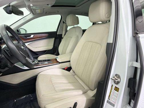 Glacier White Metallic 2023 Audi A6 45 Premium Plus