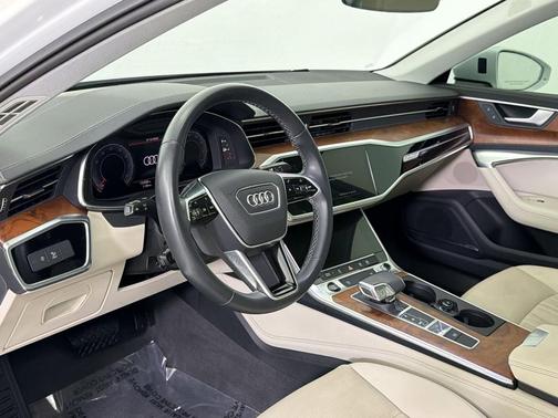 Glacier White Metallic 2023 Audi A6 45 Premium Plus