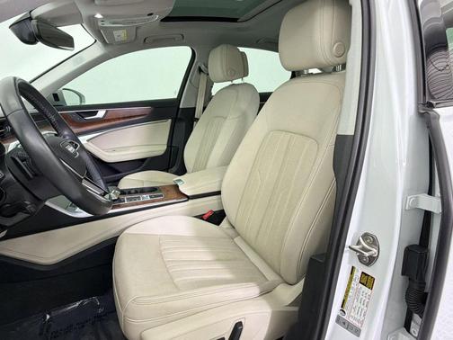 Glacier White Metallic 2023 Audi A6 45 Premium Plus