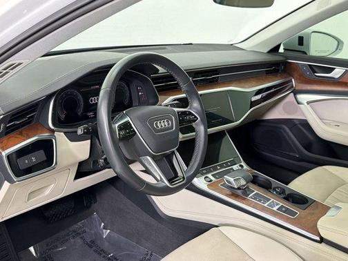 Glacier White Metallic 2023 Audi A6 45 Premium Plus