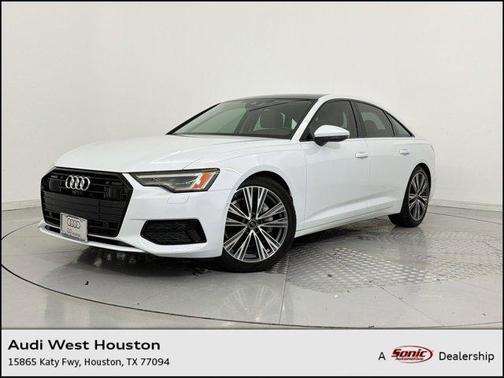 Glacier White Metallic 2023 Audi A6 45 Premium Plus