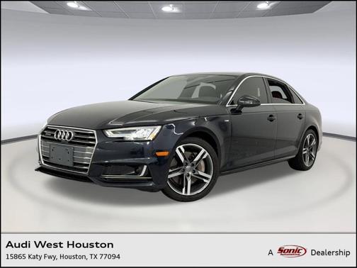 Blue 2017 Audi A4 2.0T Prestige