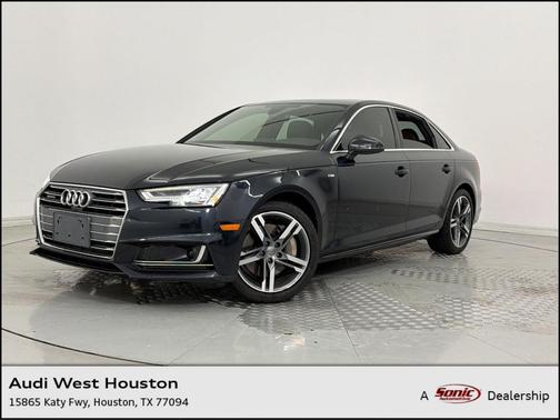 Blue 2017 Audi A4 2.0T Prestige