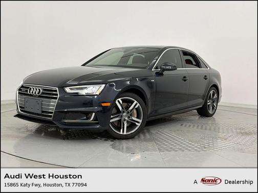 Blue 2017 Audi A4 2.0T Prestige