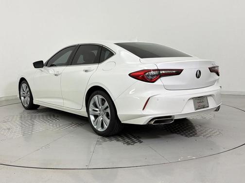 Platinum White Pearl 2021 Acura TLX Technology